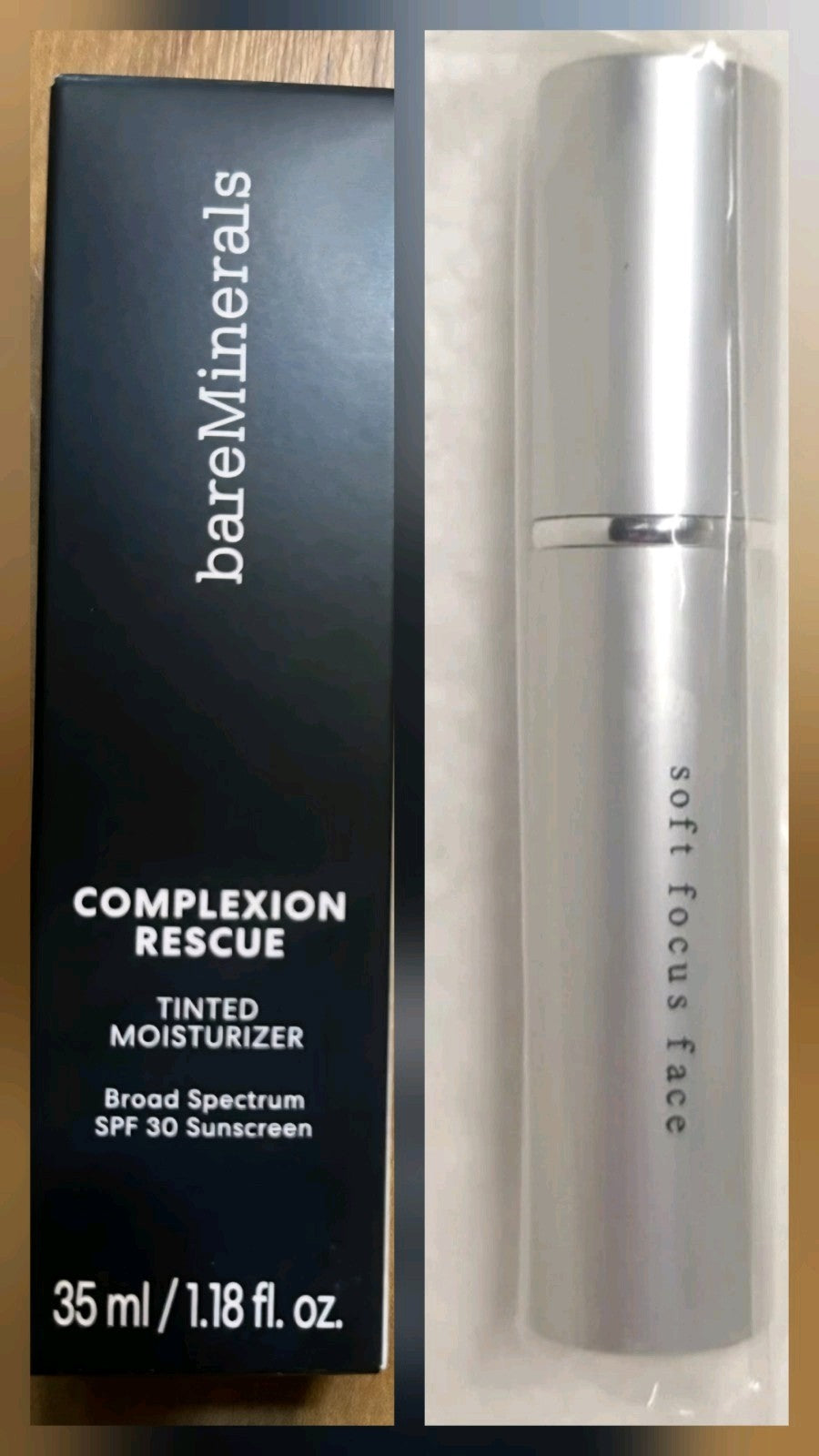 BareMinerals Complexion Tinted Moisturizer SPF 30 Suede 04 + Free Brush