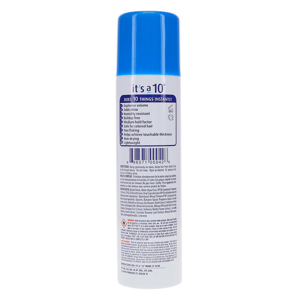 Volumizing Hair Spray - Miracle Blowdry 6 fl oz, Pack of 3