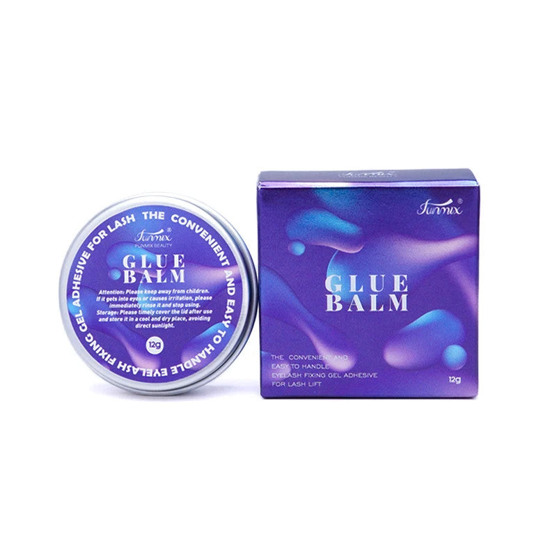 12G Solid Lash Lift Glue Transparent Fixing Adhesive Non-Irritating Fragrant