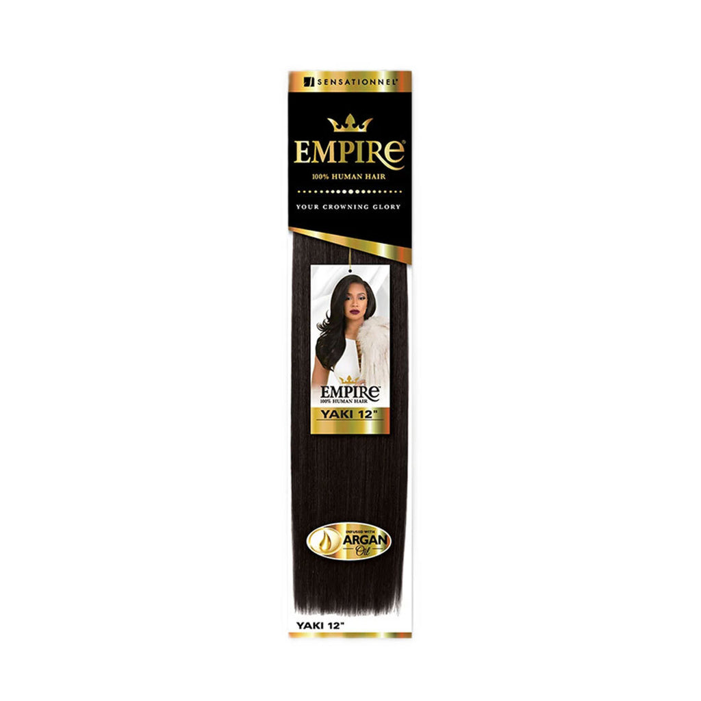 Human Hair Yaki Weave with Argan Oil - Empire Yaki 20 Inches