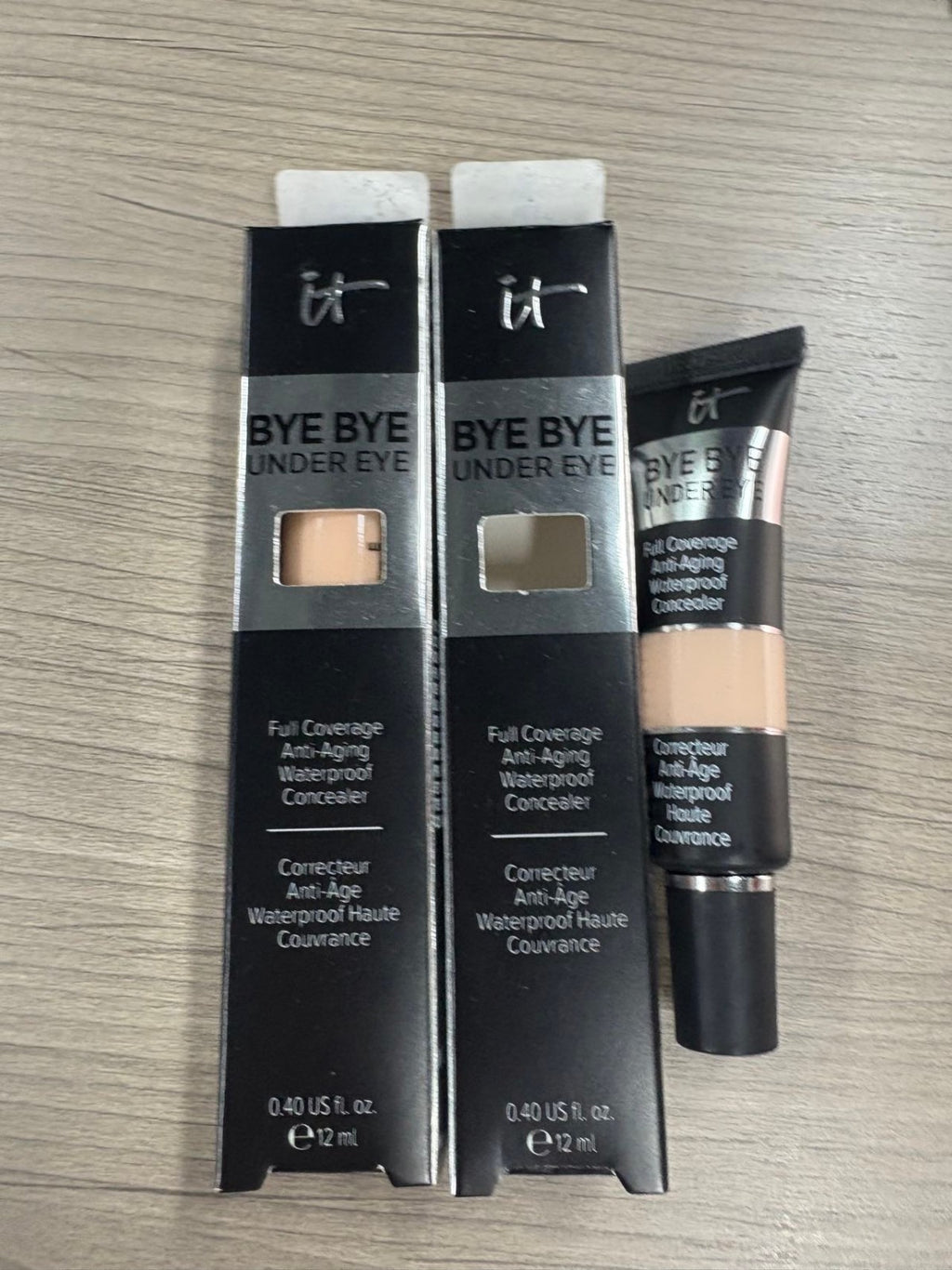 Waterproof Under Eye Concealer Anti-Aging Full Size 12ml - Multiple Shades