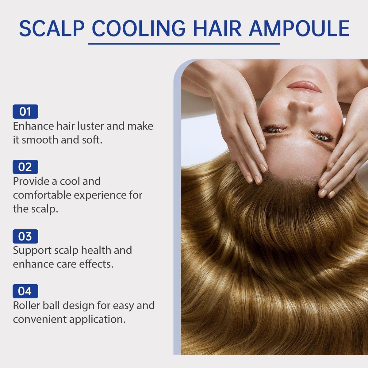 Hair Growth Serum Roll-On with Rosemary & Redensyl - 25ml