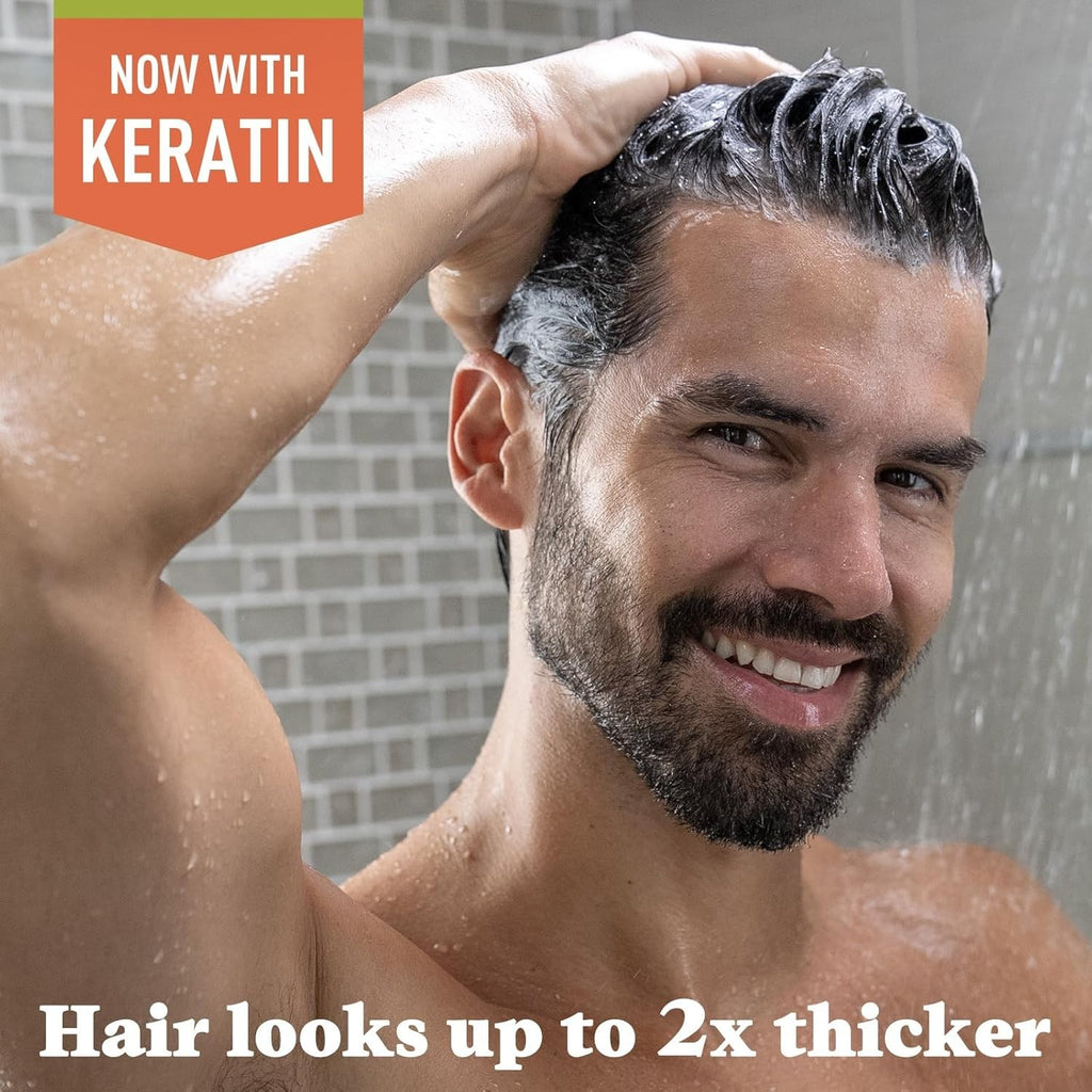 Natural Gray Hair Cover Shampoo for Black Hair Shine & Growth - Gradual Color