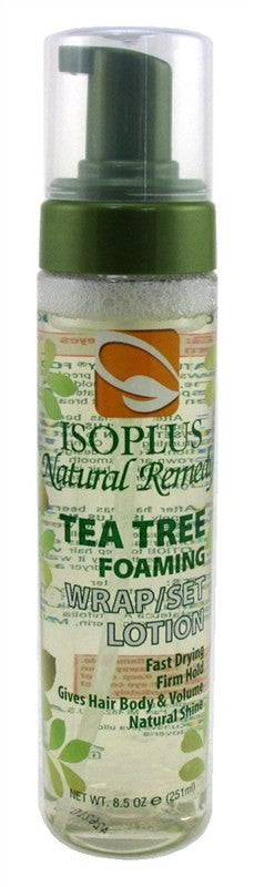 Isoplus Tea Tree Foaming Wrap Lotion 8.5oz - Hair Body & Volume