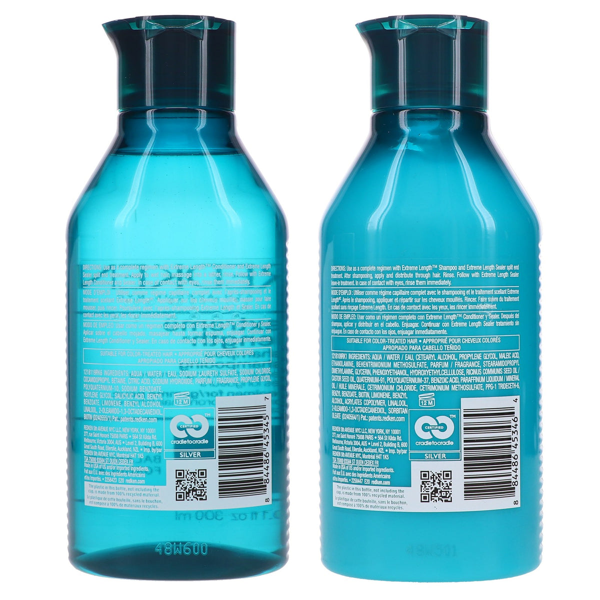 Redken Extreme Length Shampoo & Conditioner Set 10.1 oz - Hair Growth Care