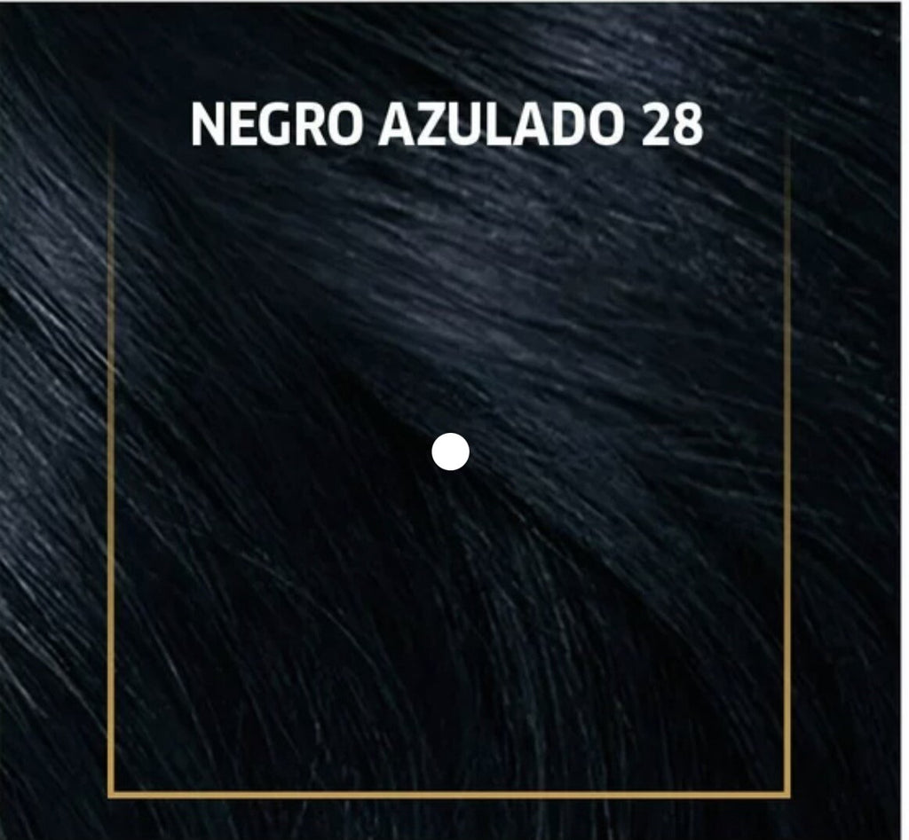 Permanent Hair Dye Wella Koleston #28 Negro Azulado Gray Coverage 100% - Hydrated Luminous Hair
