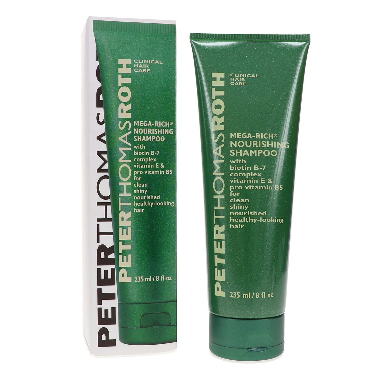 Mega Rich Shampoo for Damaged Hair - 8 oz | Volumizing & Smoothing