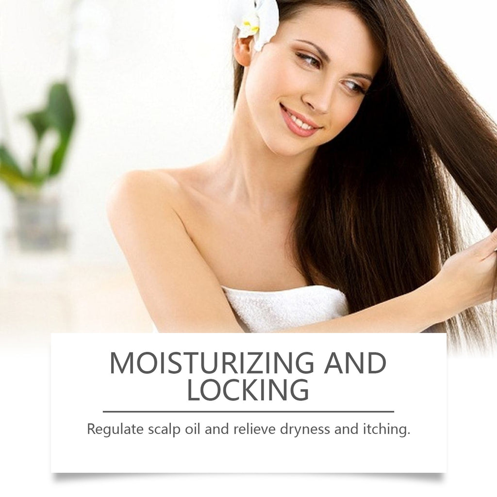 Hair Serum for Dry Frizzy Hair Nourishing Leave-in Treatment Smoothing Shine