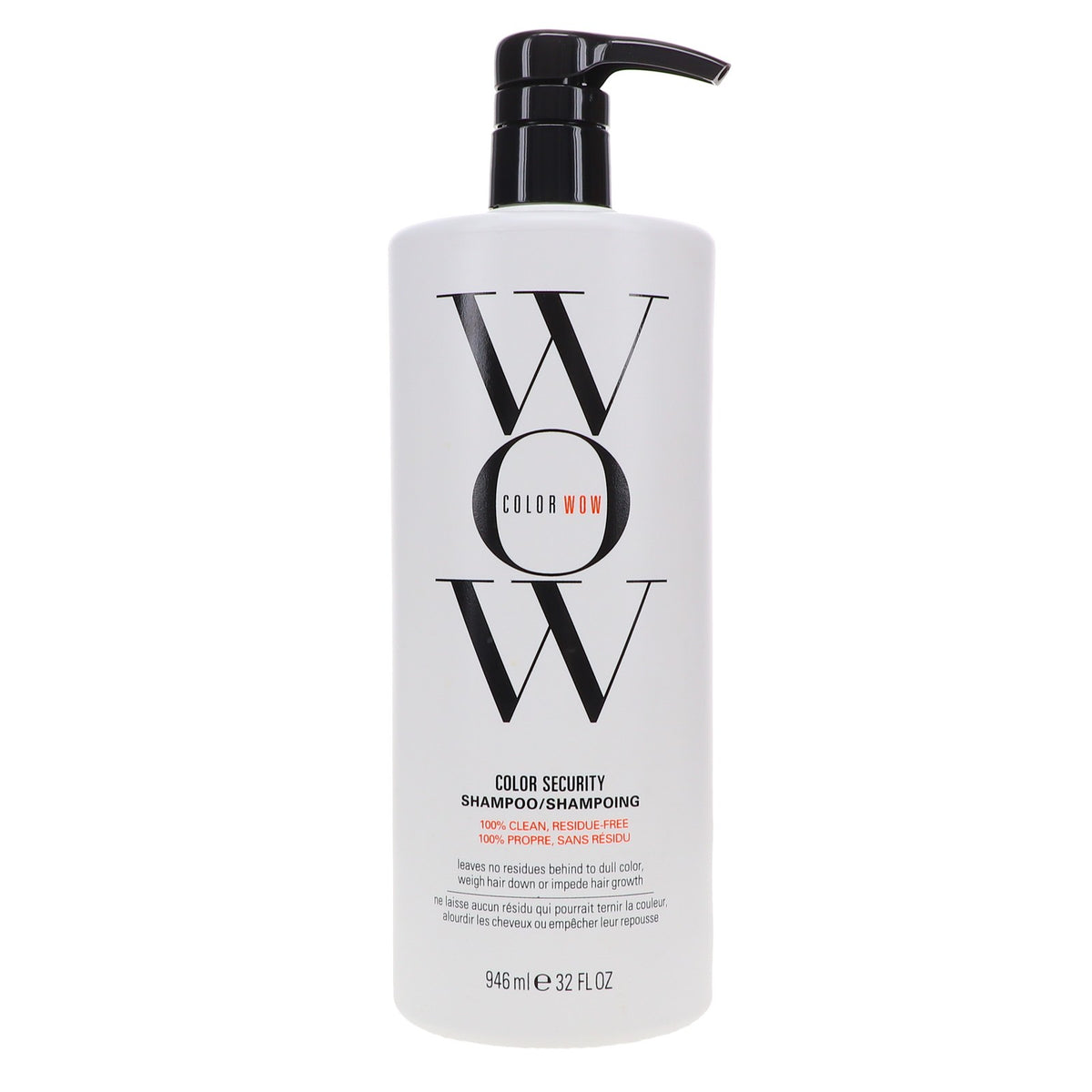 Color Wow Color Security Shampoo 32 oz for Color-Treated Hair - Gentle & Residue-Free