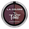 Duo Tone Eyeshadow Merlot - Rich, Blendable Eye Makeup Palette with Mirror