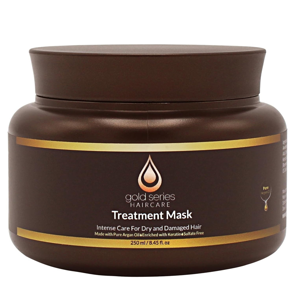 Deep Hydrating Argan Oil Hair Mask for Dry Damaged Hair - Nourishing Treatment