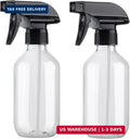 10oz Refillable Plastic Spray Bottles Set for Cleaning, Gardening & DIY