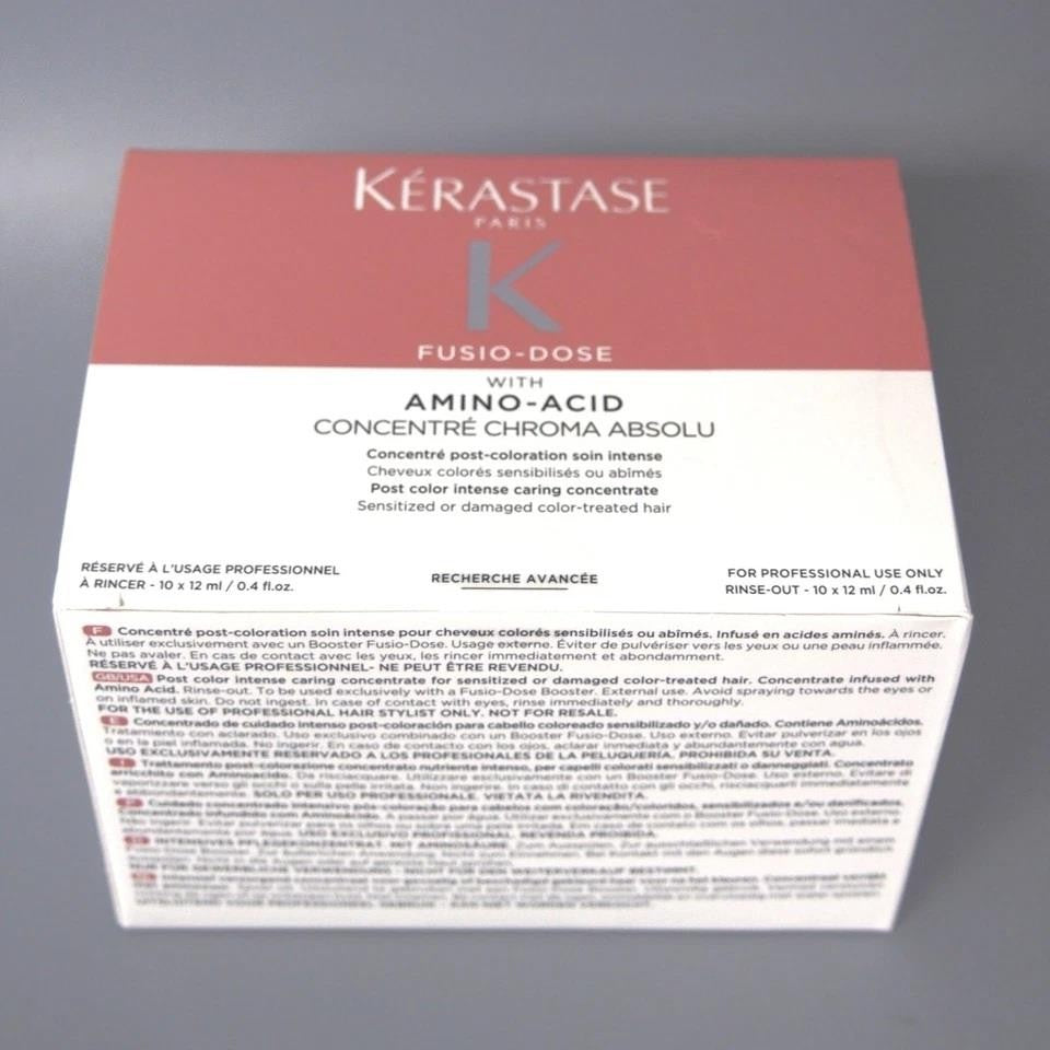 Kerastase Chroma Absolu Amino Acid Hair Treatment Vials - 10 Pack