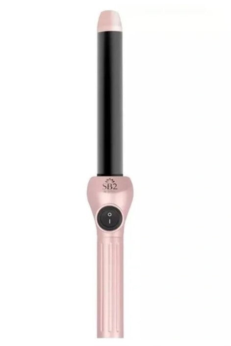 Clipless Curling Iron 1 Inch Tourmaline Ceramic Hair Styling Tool - Unisex