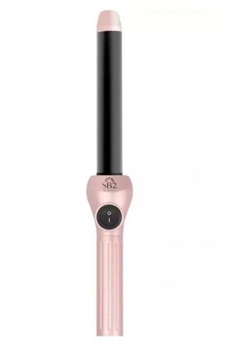 Clipless Curling Iron 1 Inch Tourmaline Ceramic Hair Styling Tool - Unisex