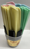 Vintage Spesco Unbreakable Pocket Combs Display Jar 1970s Collectible