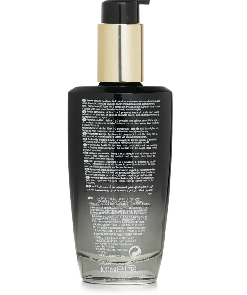 Hair Fragrance Oil with Long-Lasting Perfume & Nourishing Oils 3.4 oz