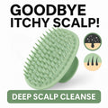 Silicone Scalp Massager & Shampoo Brush for Dandruff & Hair Care