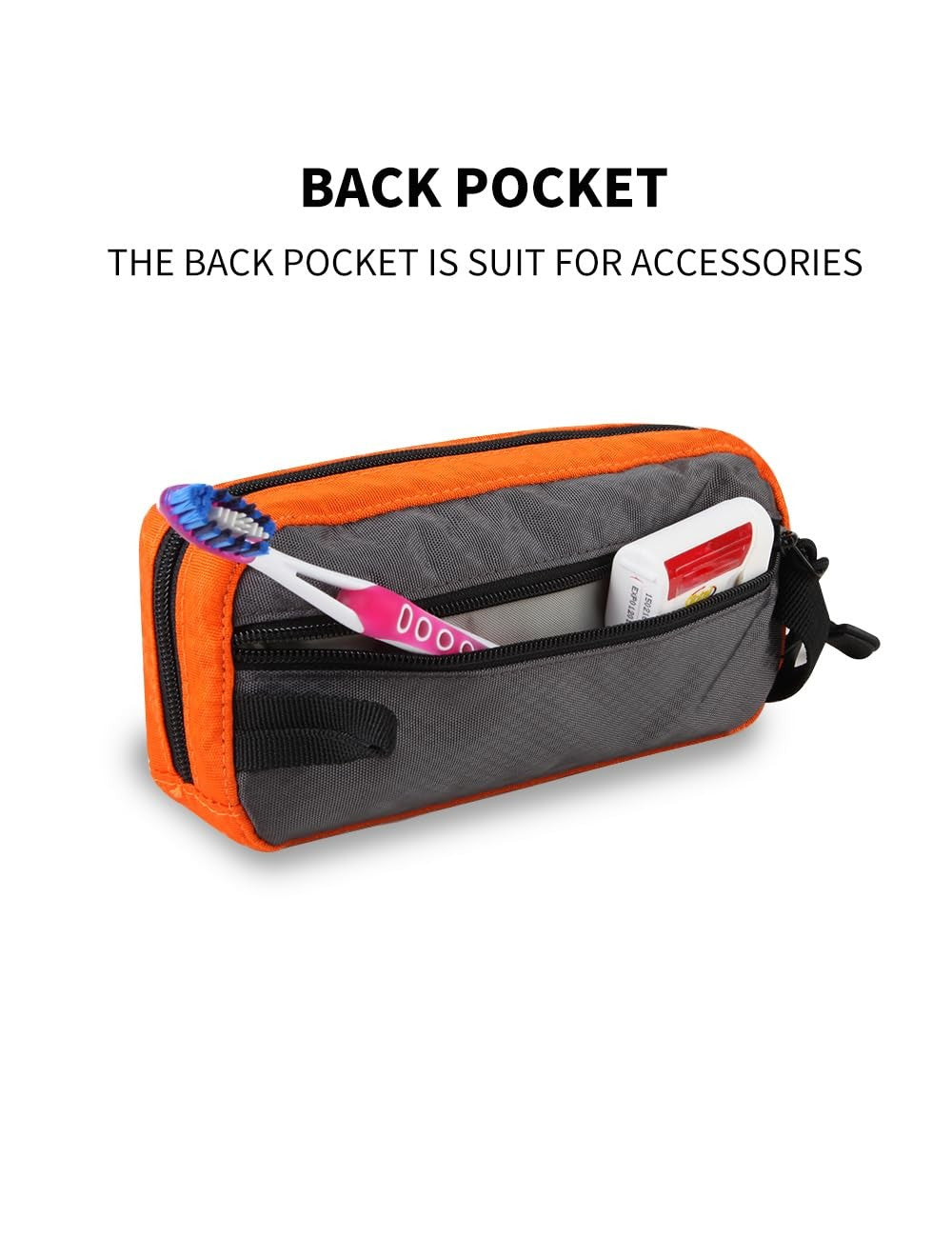 Travel Toiletry Bag Dopp Kit Case for Men – Multi Pocket, Ripstop Nylon