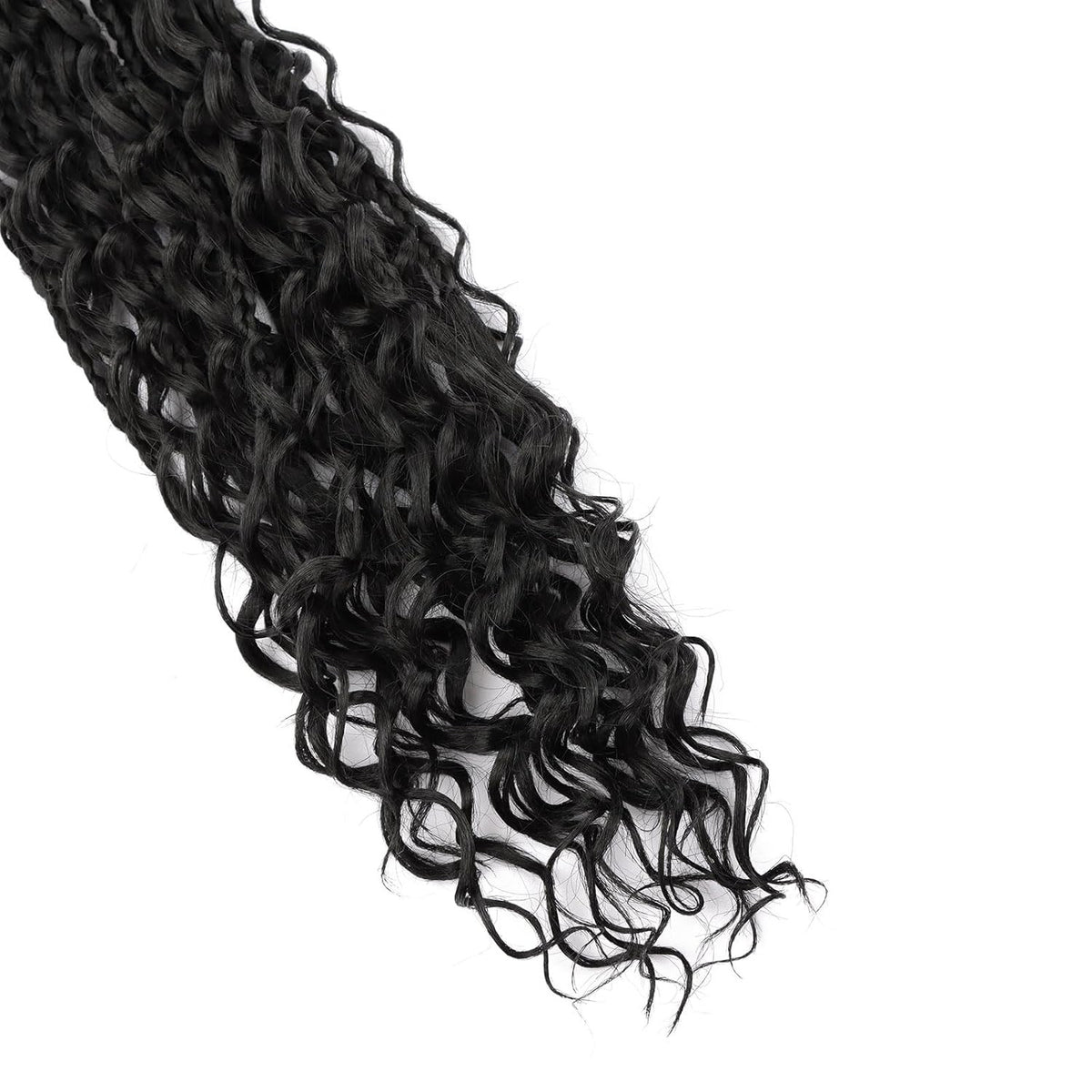 Goddess Box Braids Crochet Hair 18 Inch - 8 Packs Natural Look