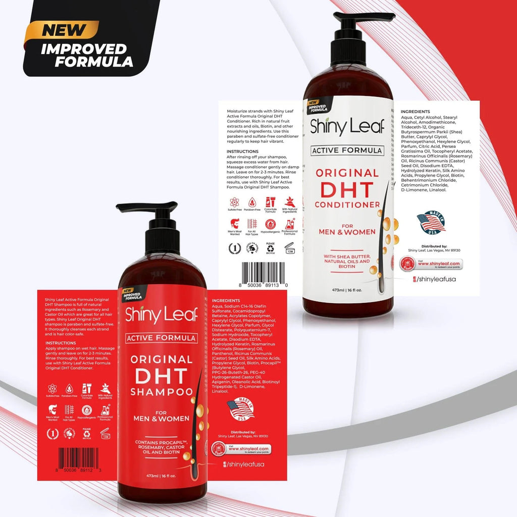 DHT Blocker Hair Loss Conditioner 16oz with Biotin - Anti-Thinning, Sulfate-Free