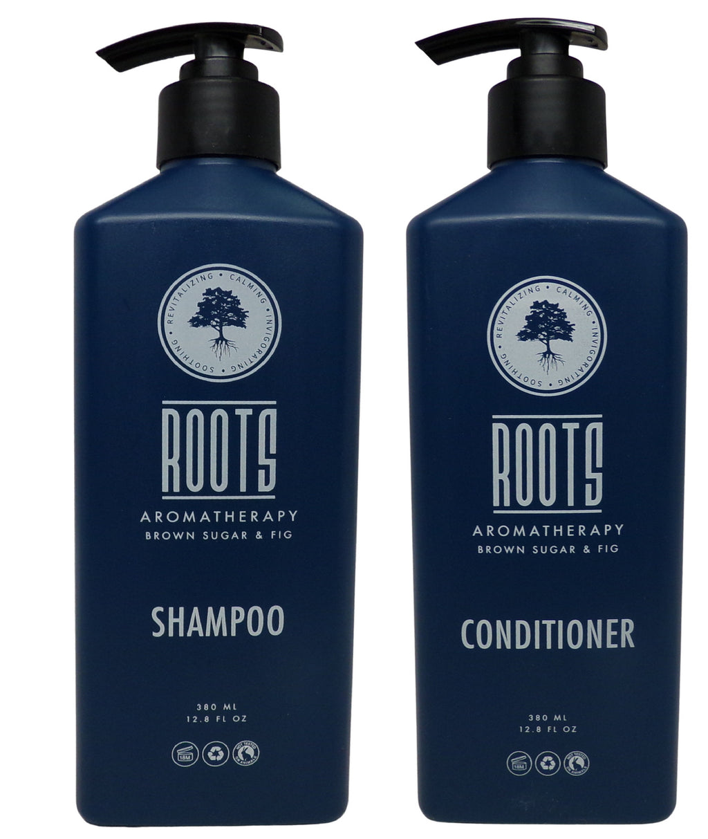 Brown Sugar & Fig Shampoo & Conditioner Set - Nourishing Hair Care