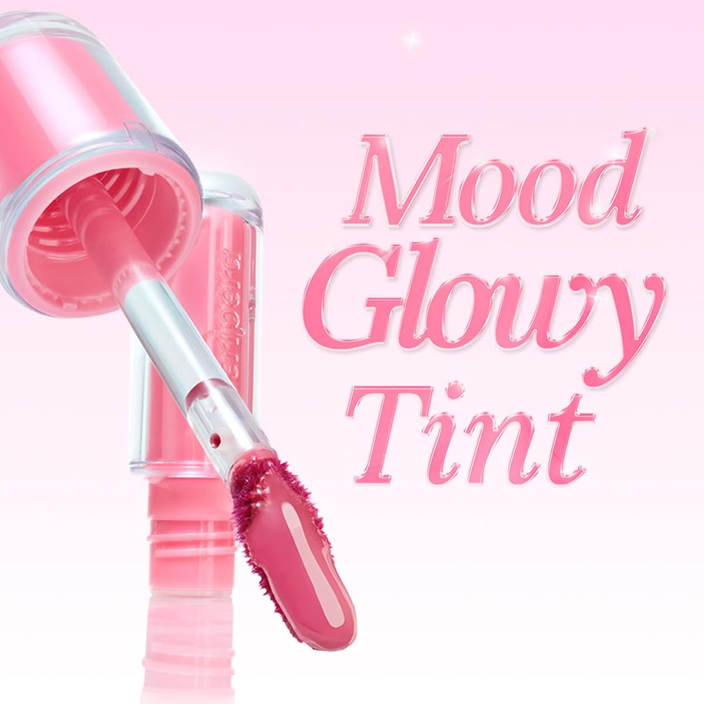 Peripera Mood Glowy Tint Lip Tint - Watery Glow, Buildable Color, Long-Lasting