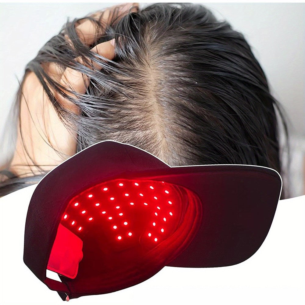 Red Light Therapy Cap for Hair Loss & Regrowth - 660nm & 850nm