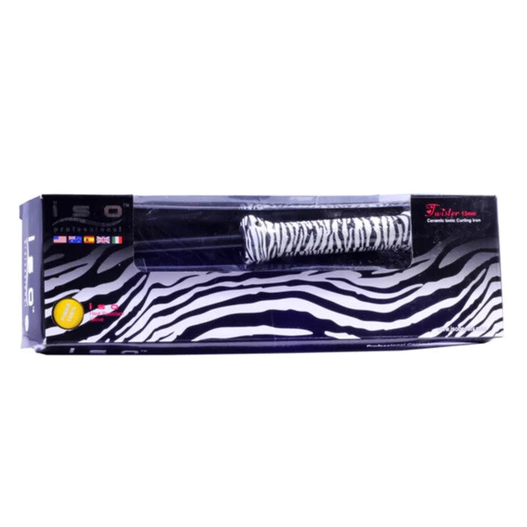 Zebra Twister Curling Iron for Natural-Looking Curls - Effortless Styling