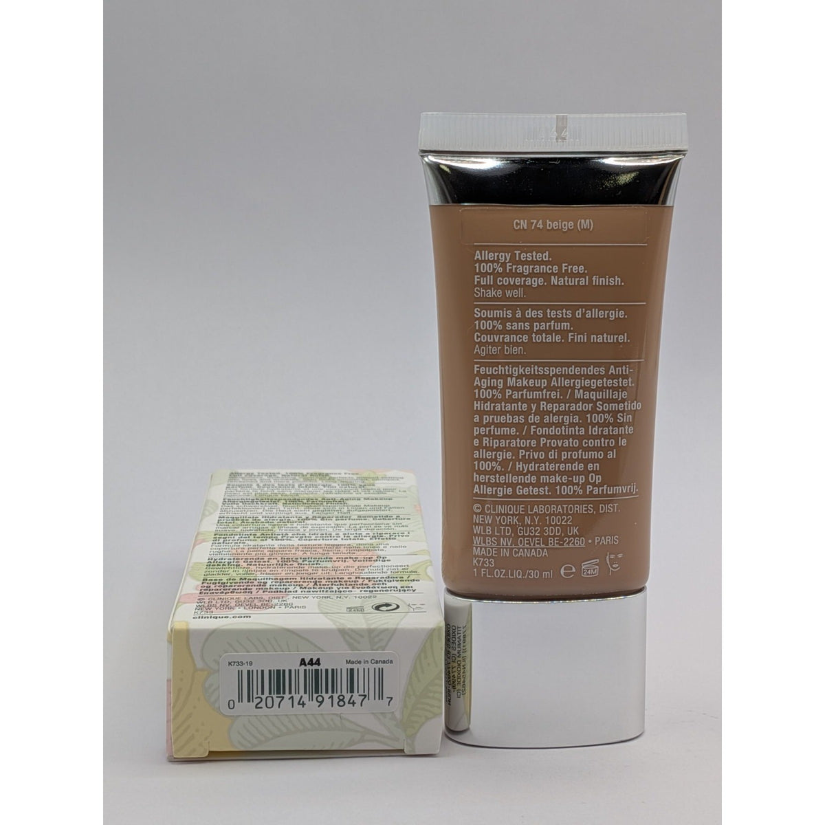 Clinique Even Better Refresh Foundation 1 oz Beige CN 74