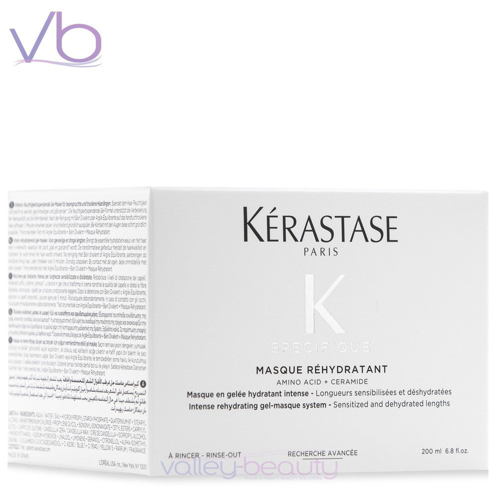 Hydrating Hair Mask for Sensitive & Dry Ends - 200ml Rehydration Treatment