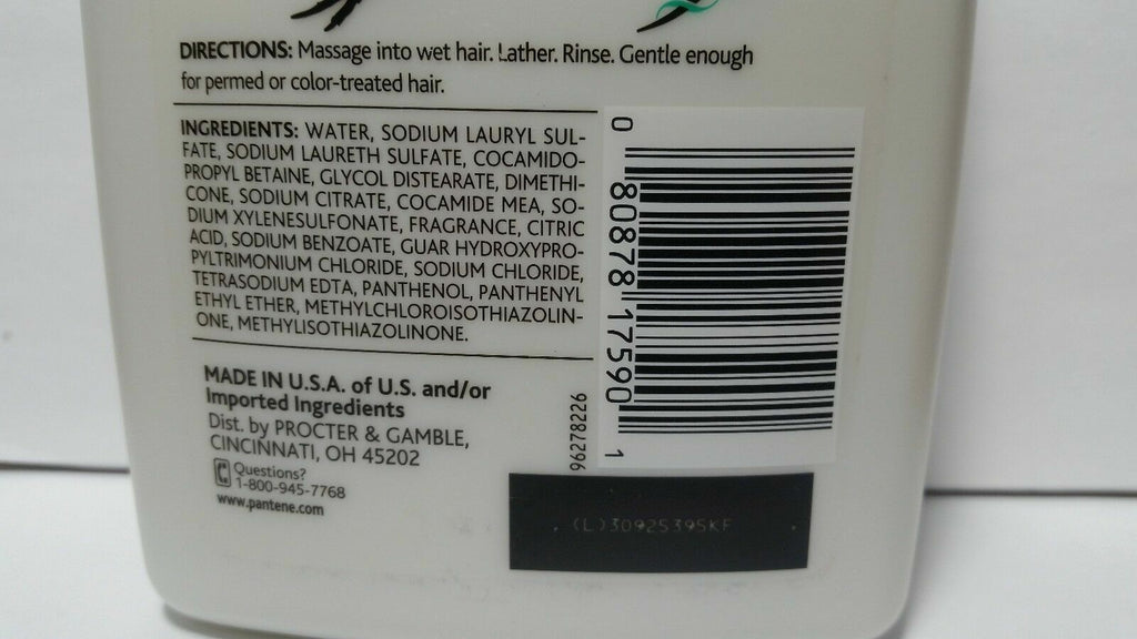 Pantene Everlasting Ends Shampoo - 2 Bottles, 29.2 OZ, Discontinued