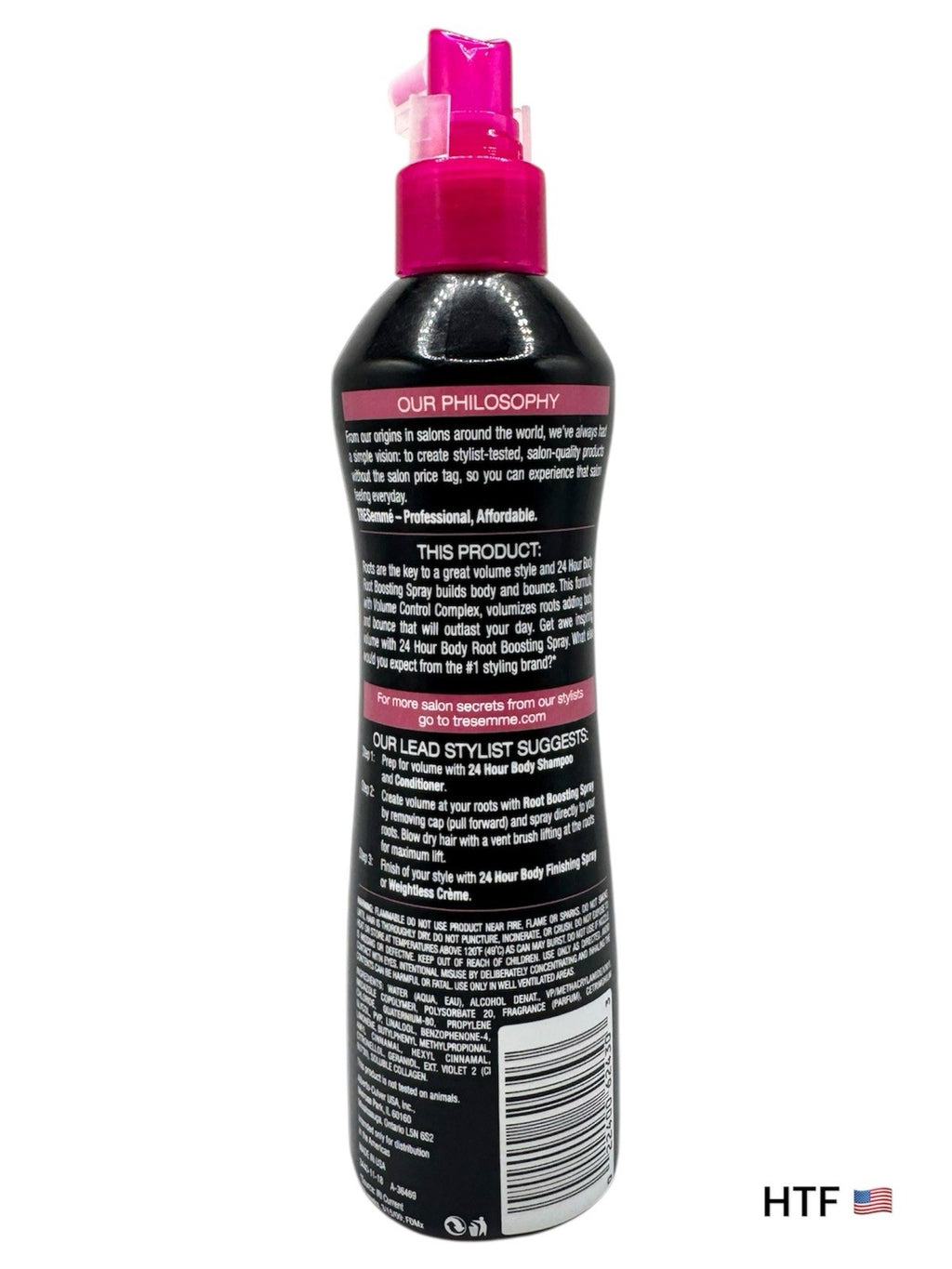 TRESemme 24 Hour Body Root Boosting Hair Spray - Weightless Lift, 8oz