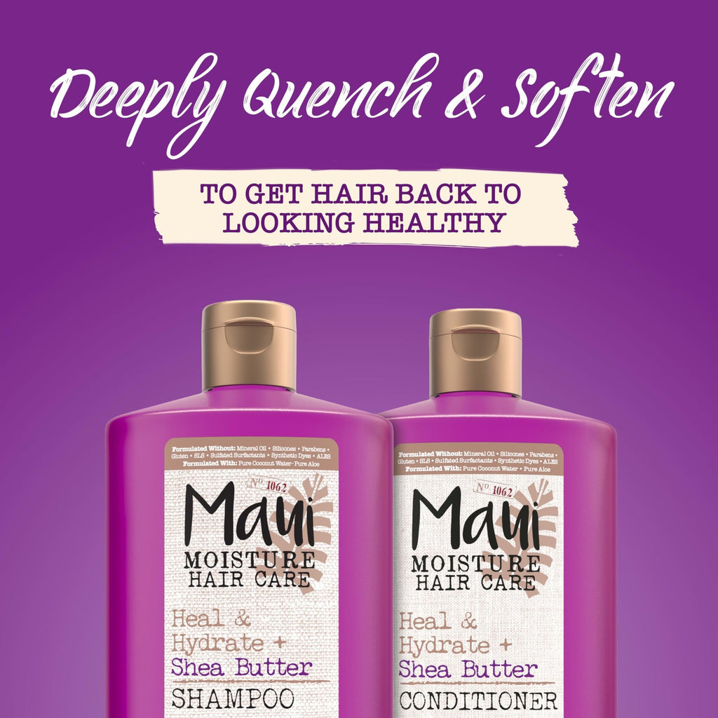 Hydrating Shea Butter Shampoo for Curly Hair - 25.4 Fl Oz