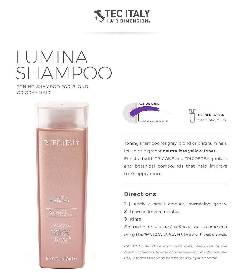 Purple Toning Shampoo for Blonde & Gray Hair - 10.1 oz
