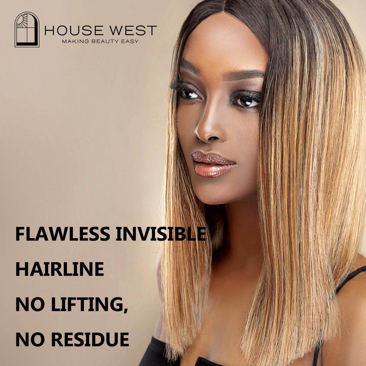 Professional Hair Bonding Glue for Quick Weaves - 8oz Fast Drying, Natural Latex Formula