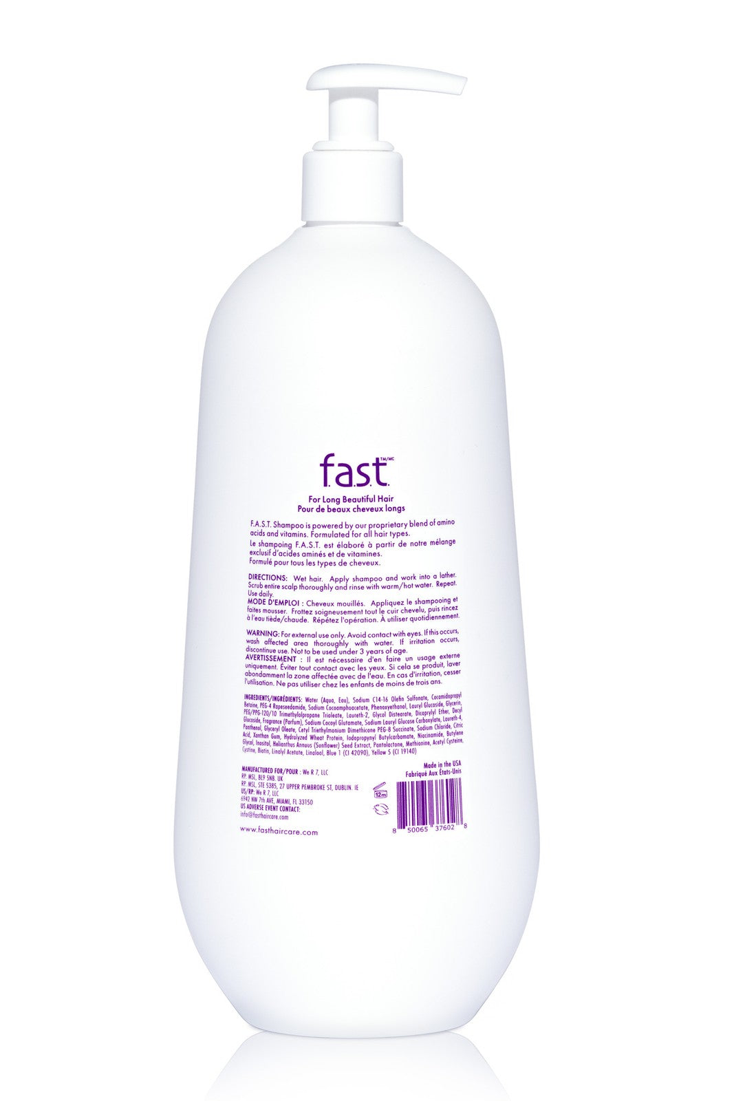 Fortified Amino Scalp Therapy Shampoo 33.8 oz for Hair Growth