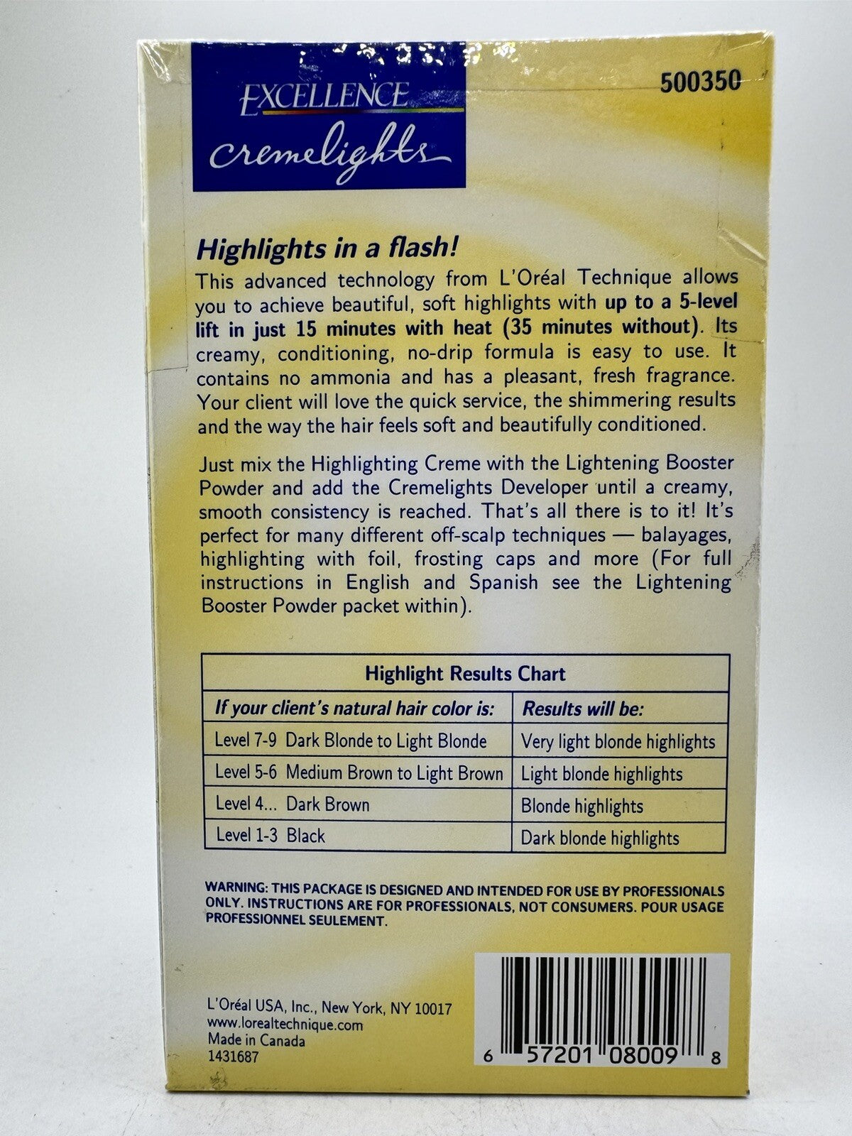L'Oréal Technique Excellence Cremelights Highlighting Kit - Hair Color