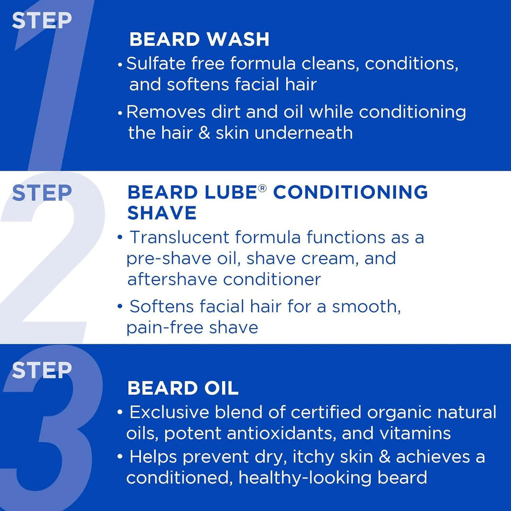 Men's Beard Grooming Kit with Combs & Accessories - Premium Quality