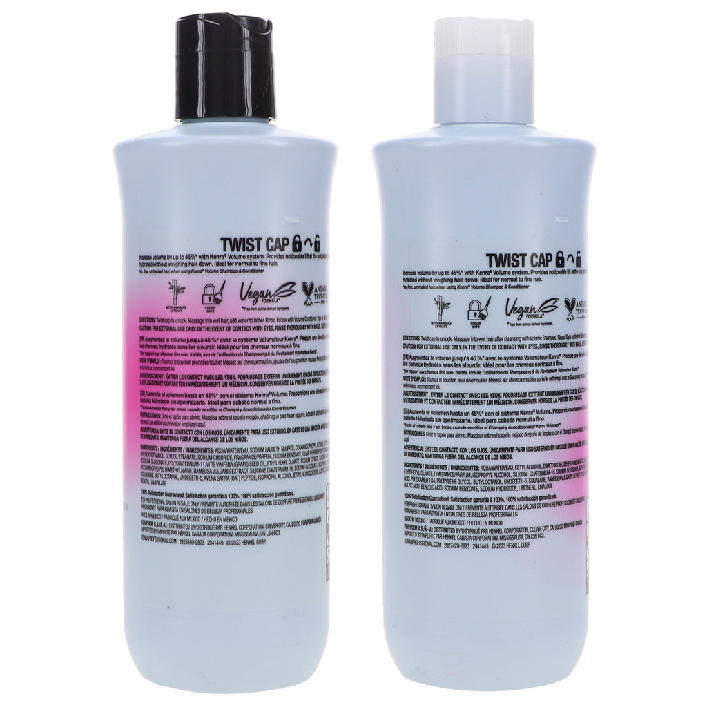 Kenra Volume Shampoo & Conditioner Set 10.1 oz - Luxurious Hair Care Duo