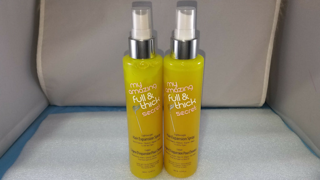 Full & Thick Hair Expansion Spray - Lightweight Volumizing & Heat Protectant, 6.78 oz