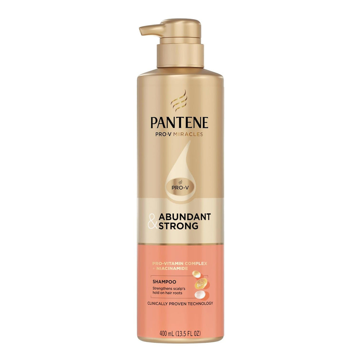 Pantene Pro-V Miracles Anti-Hair Loss Shampoo 13.5oz Daily Strengthening