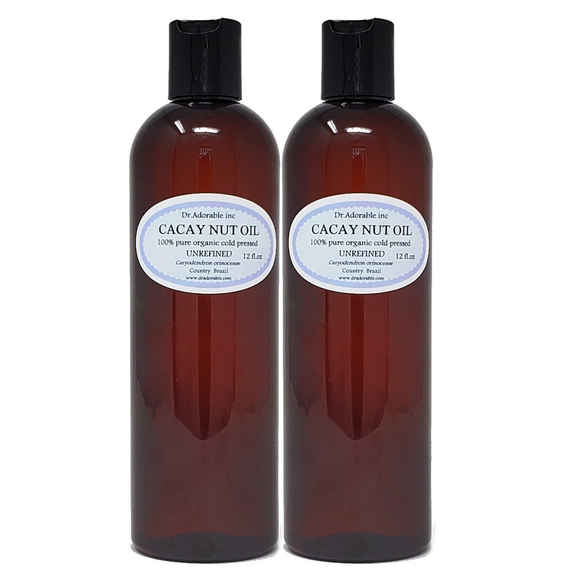 Unrefined Cacay Nut Oil for Skin Hair Body - Organic Anti-Aging Moisturizer