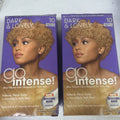 Dark & Lovely Go Intense Hair Color 10 Golden Blonde 2 Pack - Permanent Hair Dye