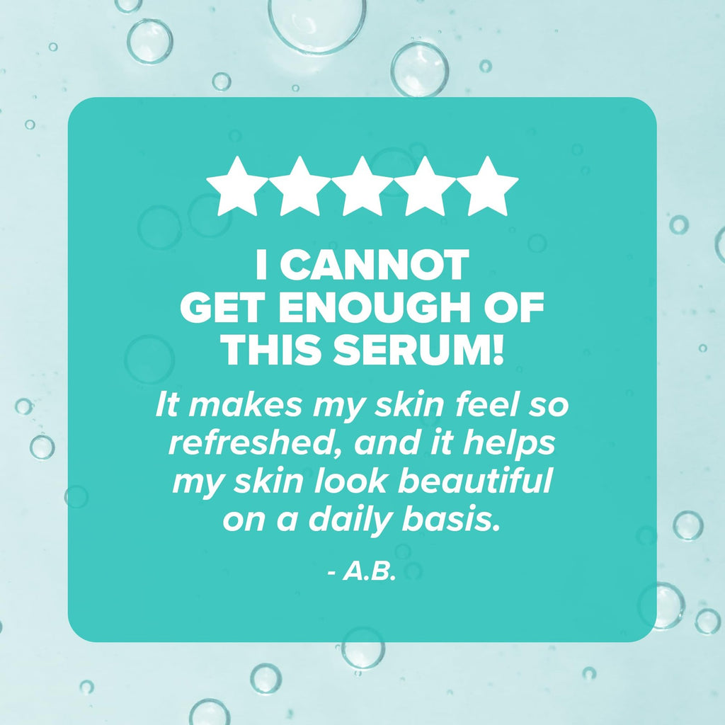 Hyaluronic Acid Face Serum - Natural Plant-Based Hydration for All Skin Types