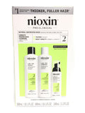 Nioxin System 2 Hair Care Set Shampoo Conditioner & Scalp Treatment