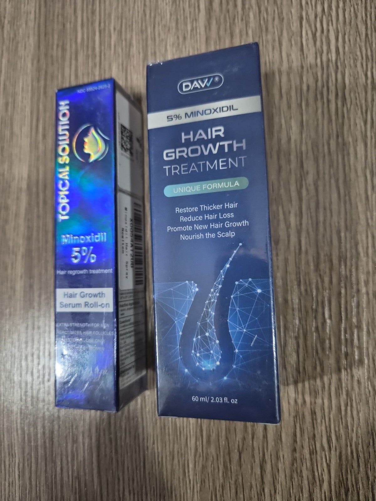 Hair Loss Treatment Bundle of 2 with 5% Minoxidil - Advanced Formula