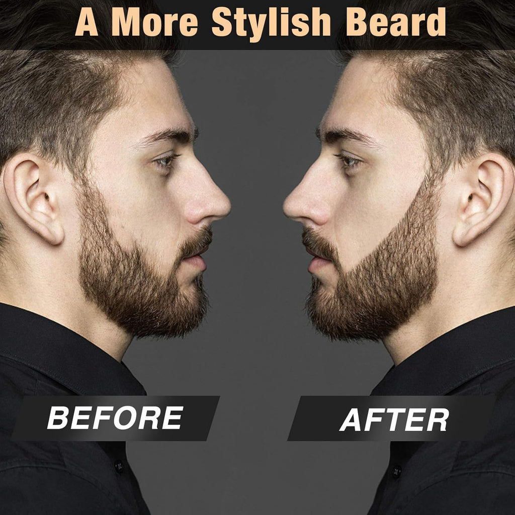Waterproof Beard Pencil Filler for Men - Natural Look, Long Lasting, Easy to Use