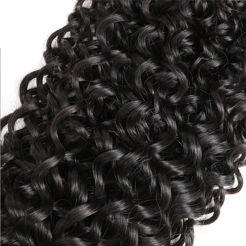 Remy Human Hair Bundle - Unprocessed Brazilian Virgin Curl Hair, Multiple Lengths