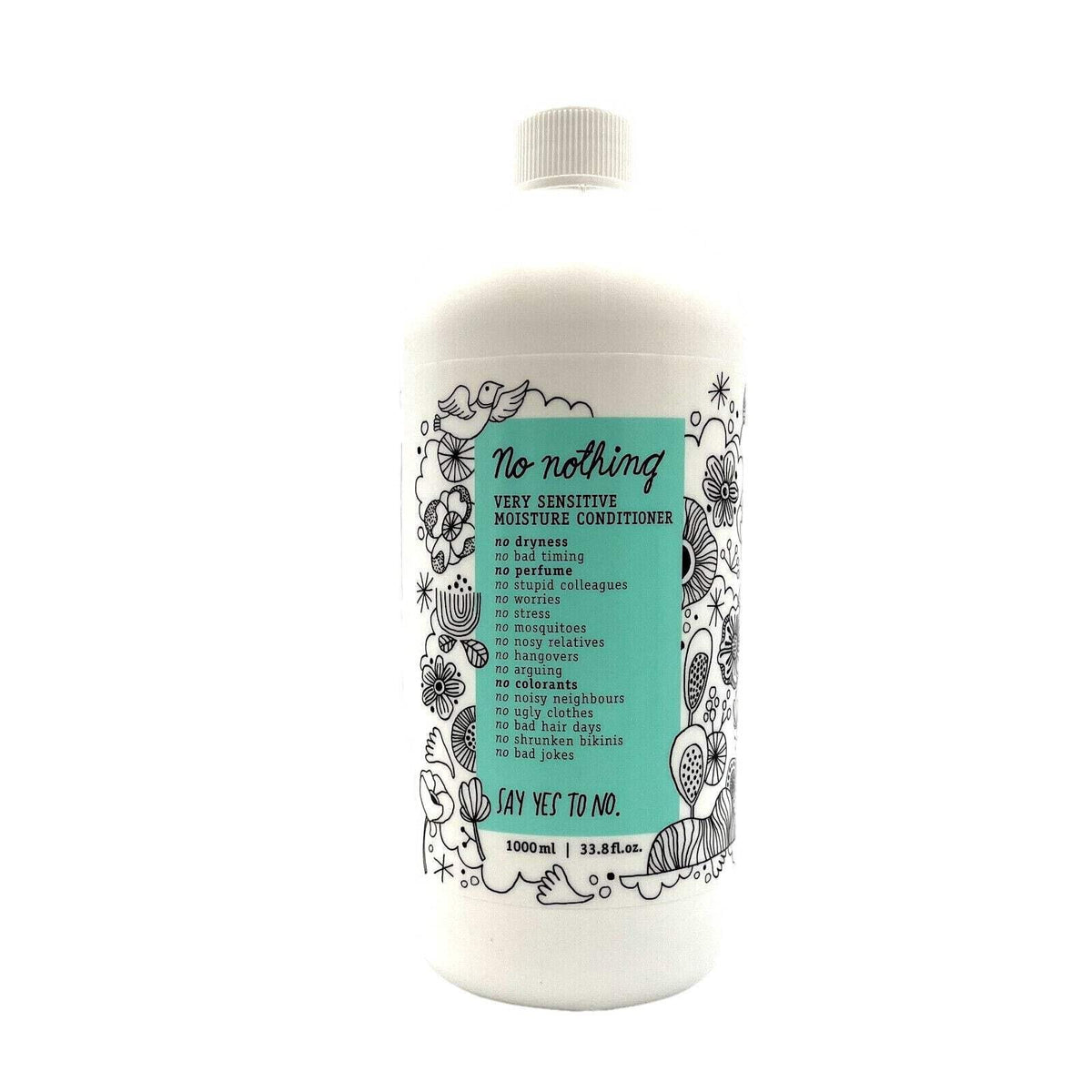 No Nothing Very Sensitive Moisture Conditioner - 33.8 oz for Dry & Sensitive Hair
